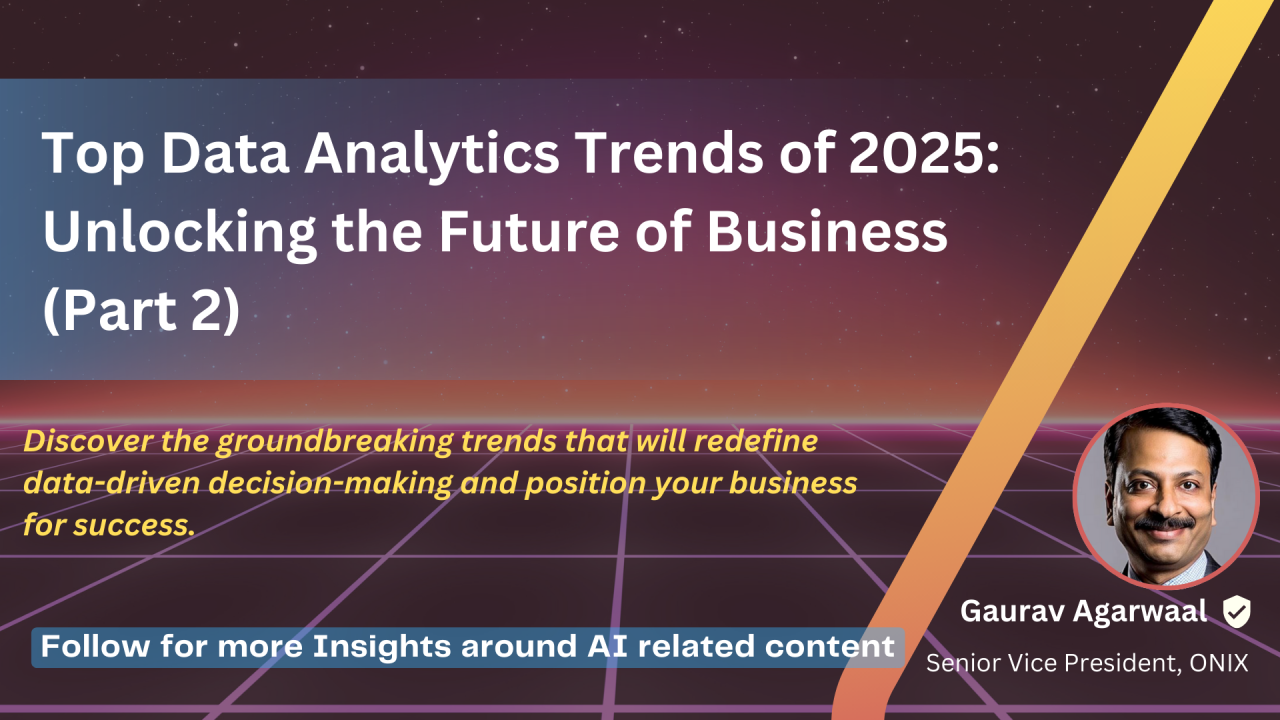 Top Data Analytics Trends of 2025: Unlocking the future of Busniess.