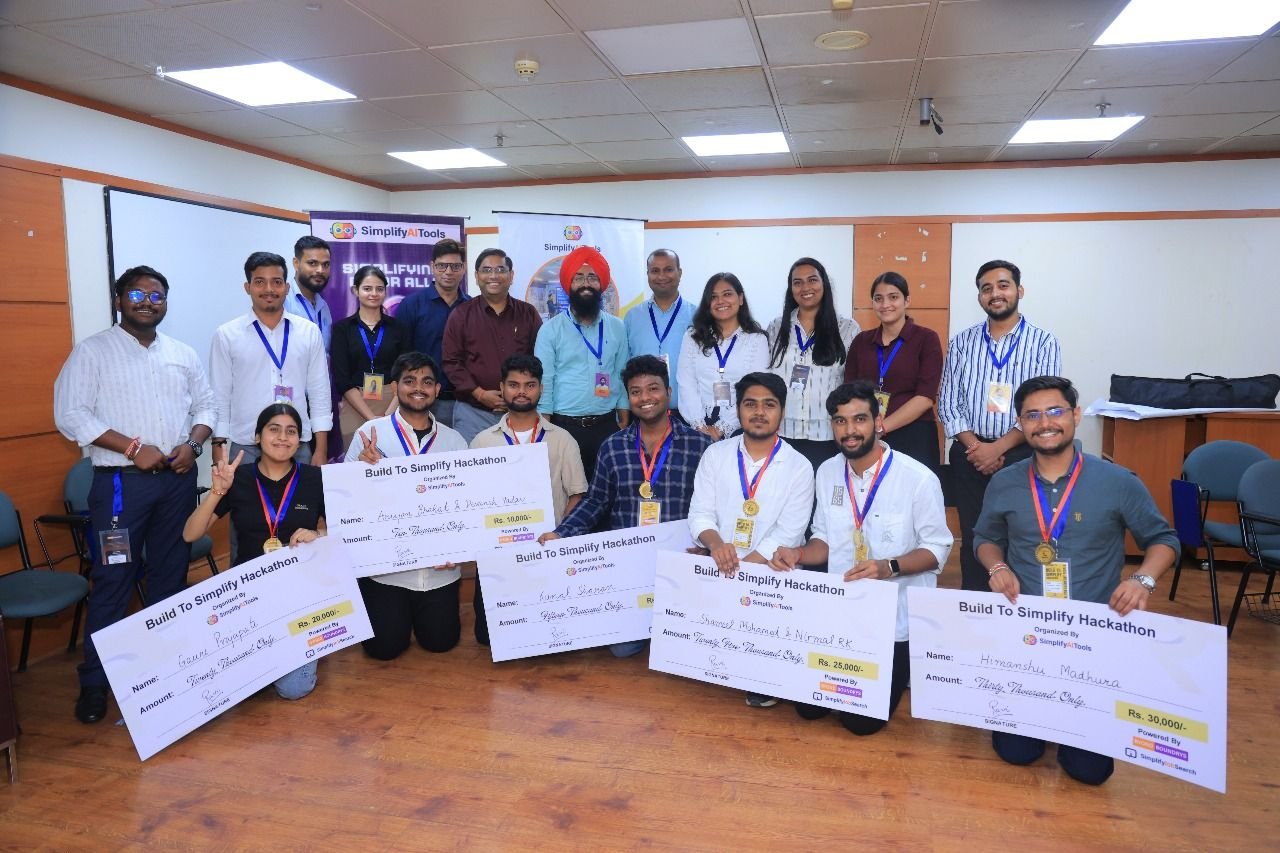 SimplifyAITools Hackathon Winner