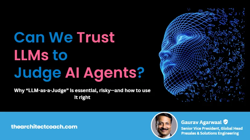 Can We Trust LLMs to Judge AI Agents?