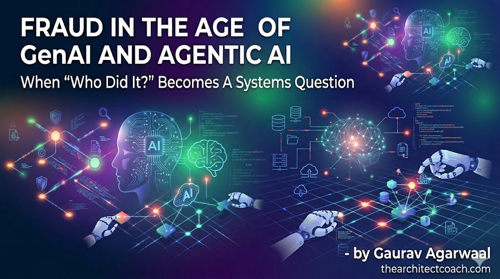 Fraud In The Age Of GenAI And Agentic AI: When “Who Did It?” Becomes A Systems Question