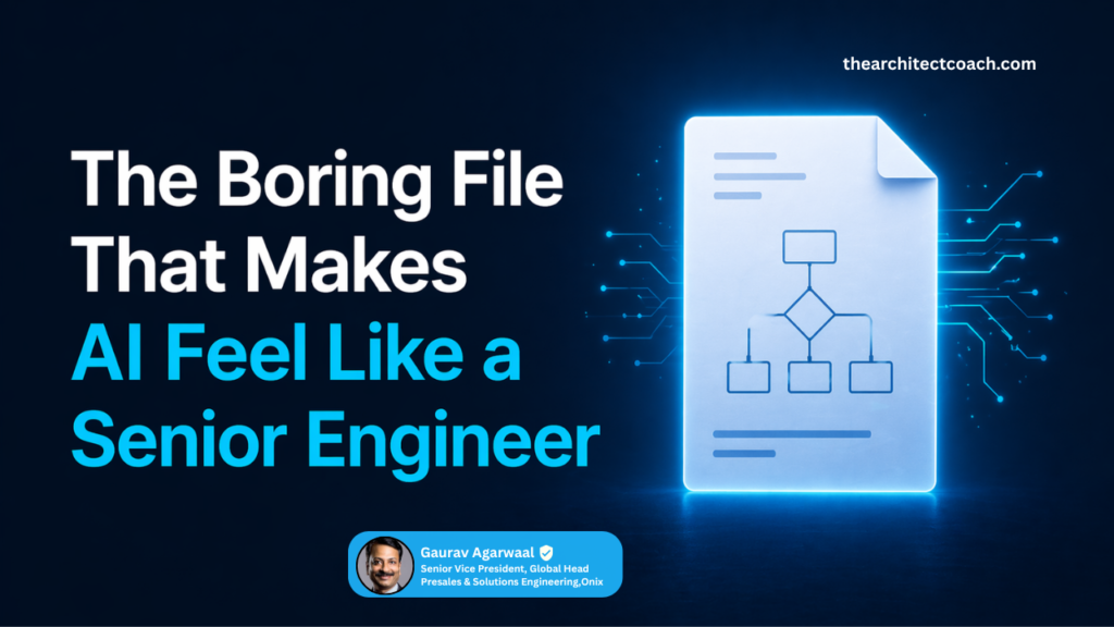 The Boring File That Makes AI Feel Like a Senior Engineer