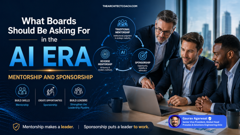What Boards Should Be Asking For in the AI Era: Mentorship and Sponsorship